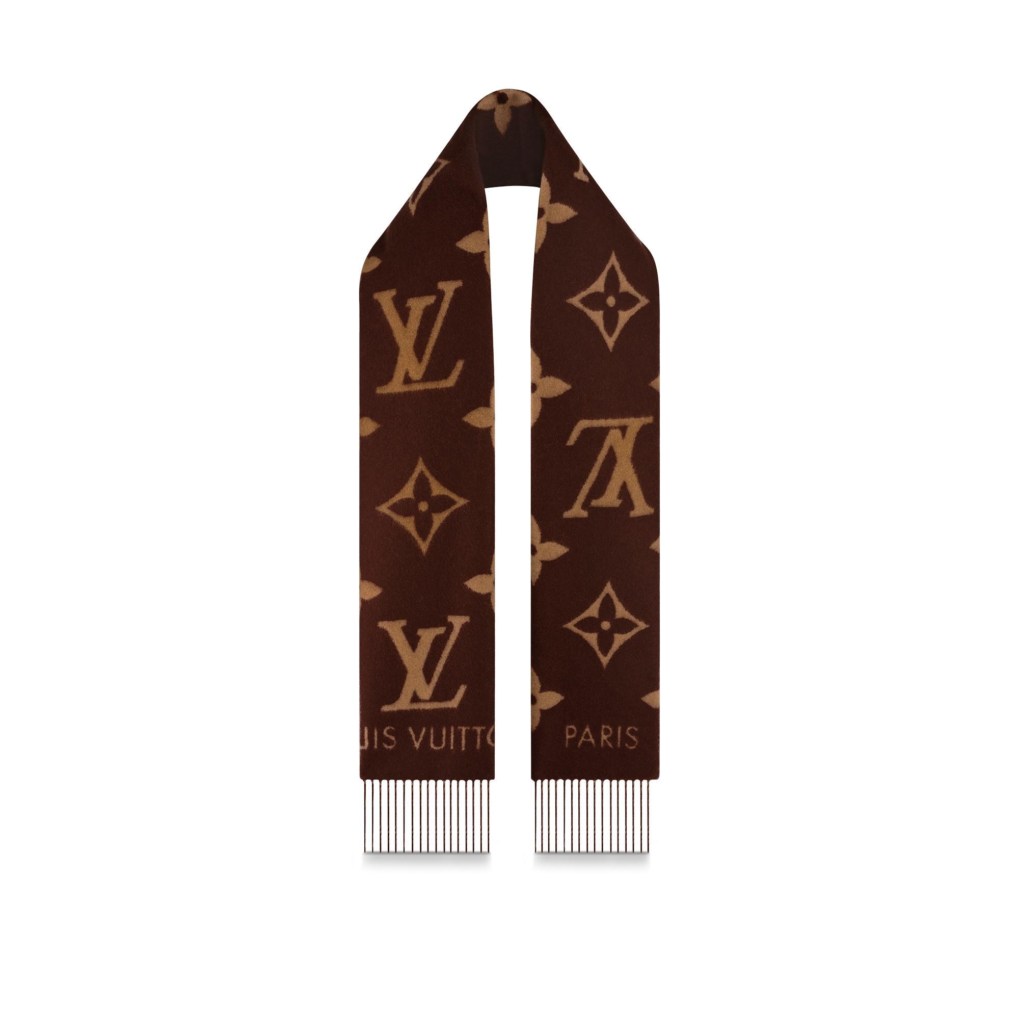 Gold louis deals vuitton scarf